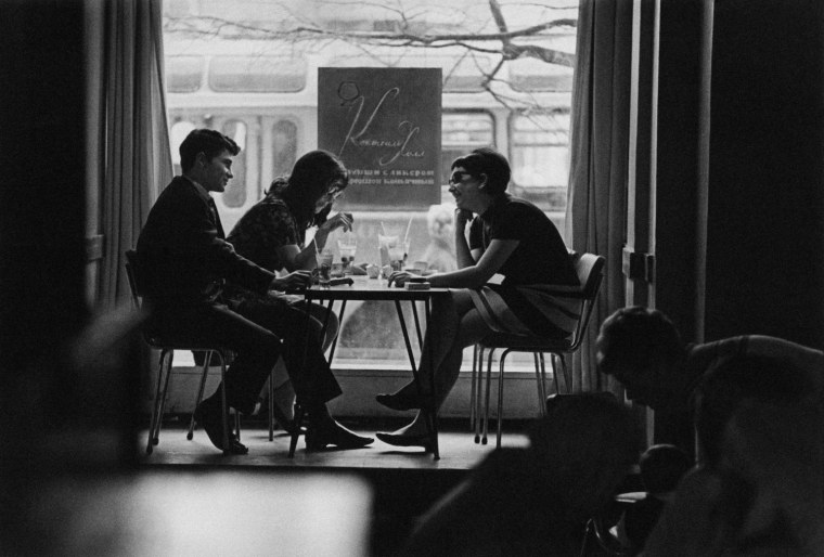 Молодежное кафе 1960-е СССР