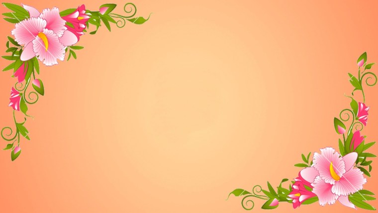 Цветочный фон для текста