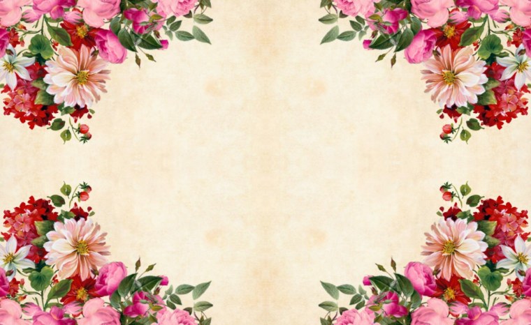 Цветочный фон для текста