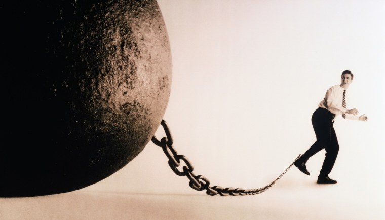 Человек в цепях