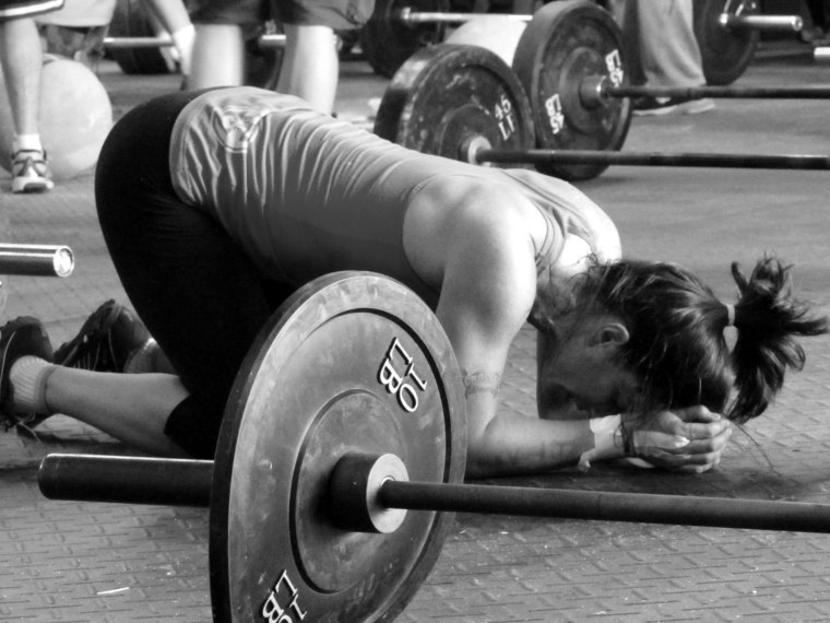 Тяжелая тренировка