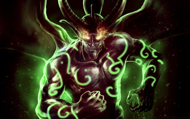 Демон на аву