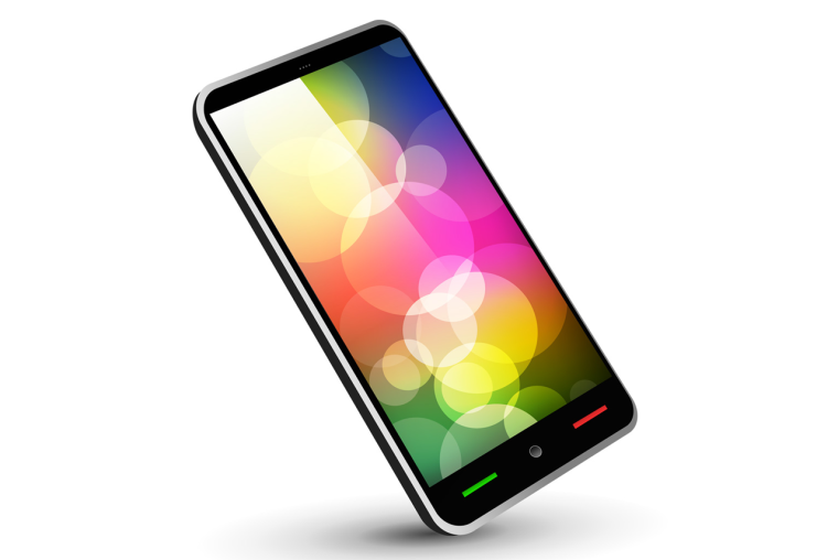 Макет телефона без фона