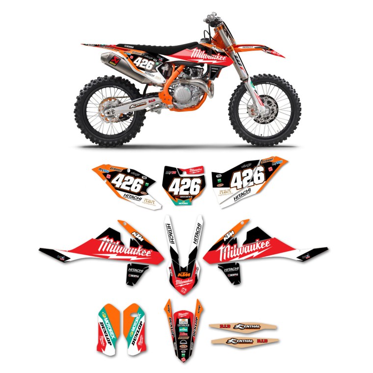 Графика на KTM SX 125
