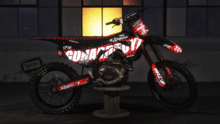 Мотокросс Графика