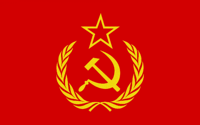 Флаг советского Союза