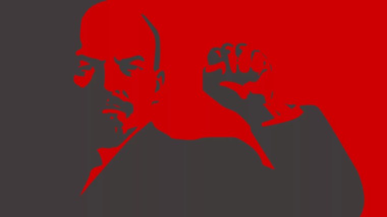 СССР красный флаг Ленин коммунизм