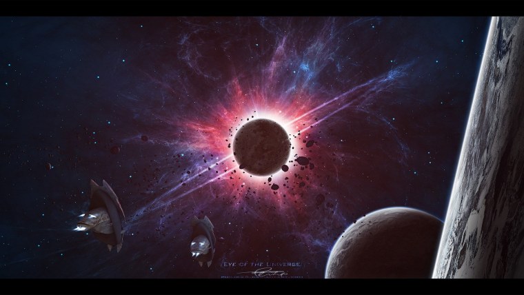 Взрыв в космосе