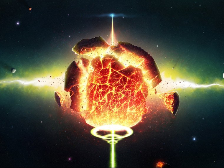 Взрыв солнца