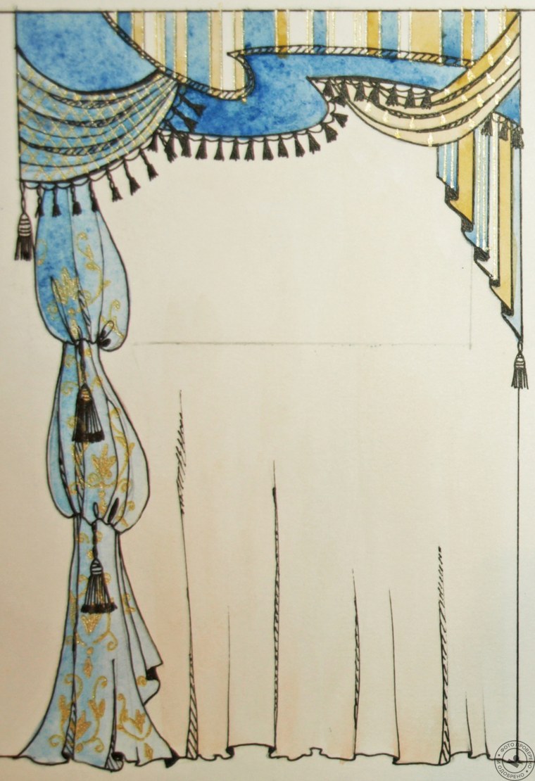 Театральные шторы