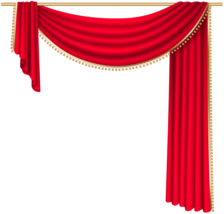 Шторы на прозрачном фоне