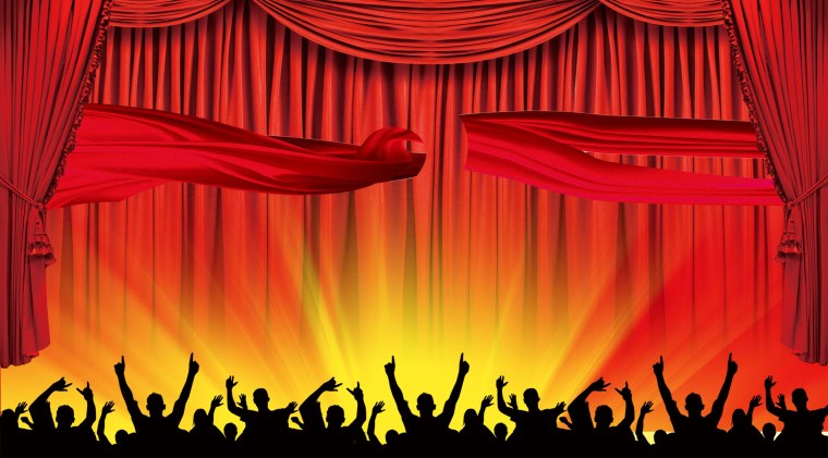 Рисованный занавес