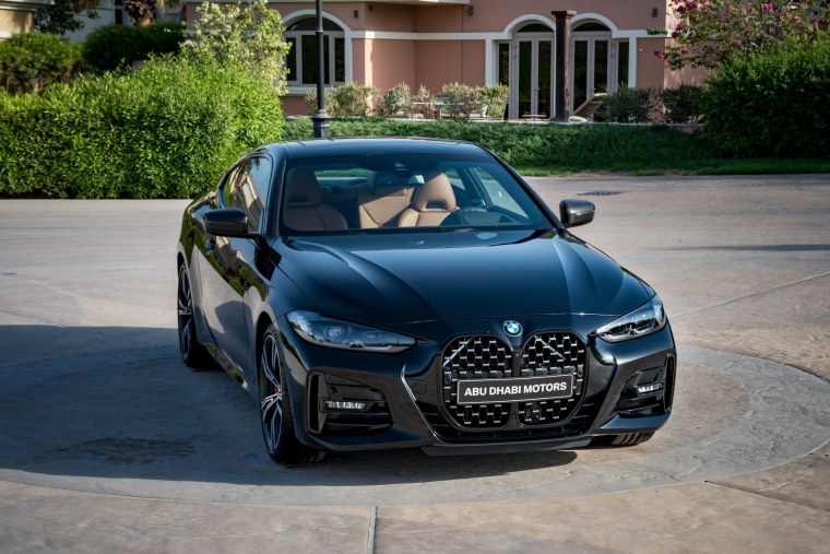 BMW 4 Coupe 2021 черный