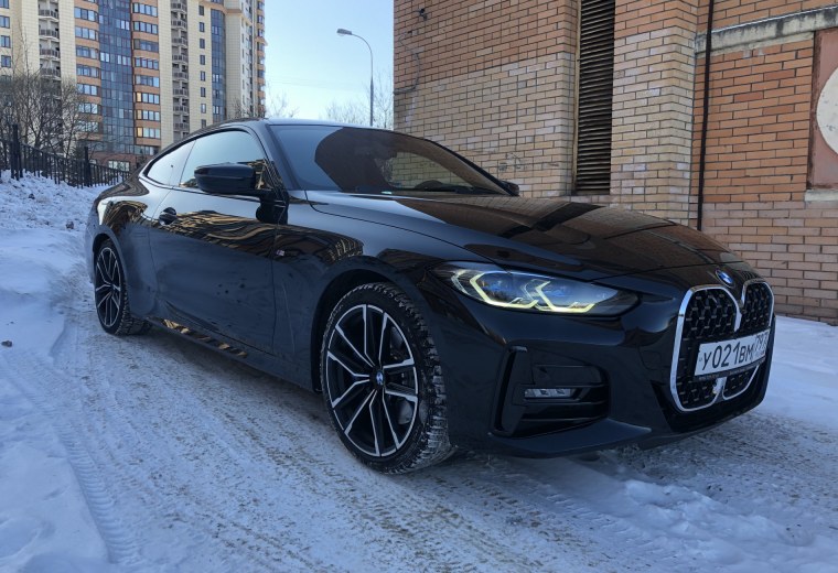 BMW 4 серии 2021 без номера