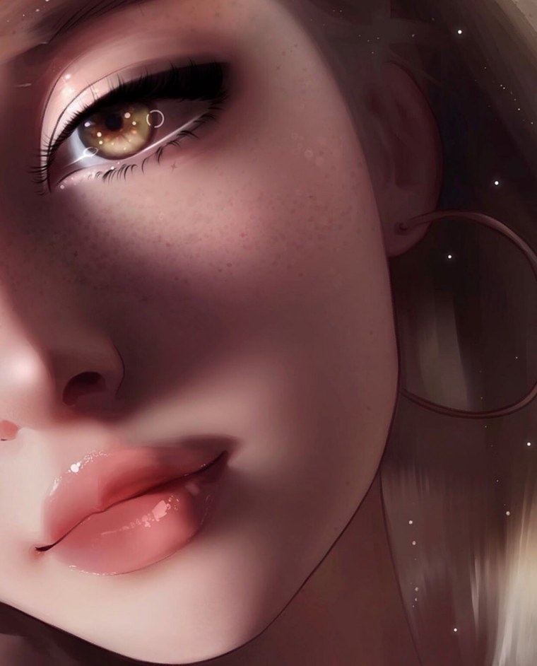 Девушка арт