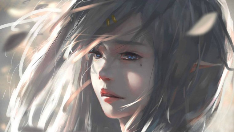 Wang Ling wlop эльфийка