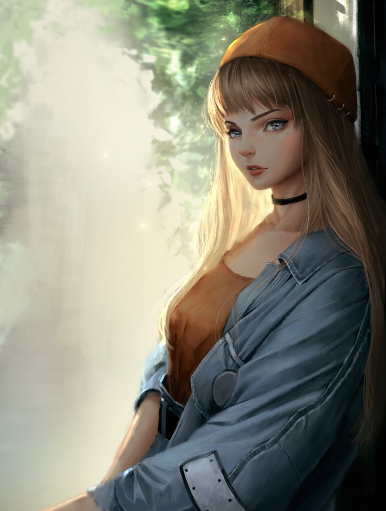 Реалистичные волосы