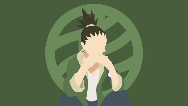 Аниме Наруто Шикамару арт