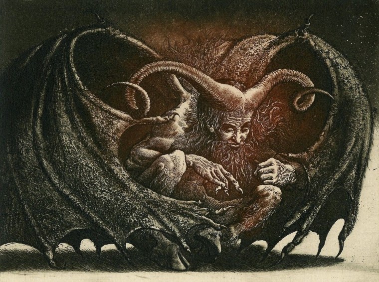 Сатана дьявол Люцифер Бафомет