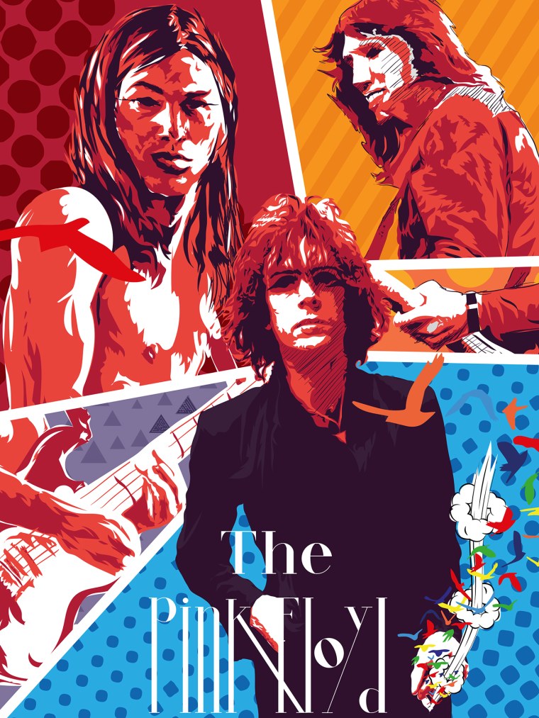 Плакаты Пинк Флойд стена