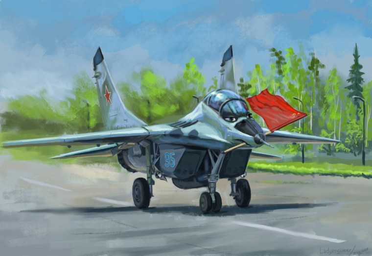 Миг 29 Фулкрум арт