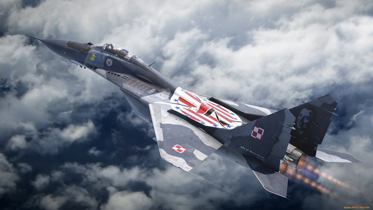 Военный самолет миг 29