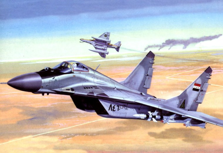 Миг 29 смт Трумпетер