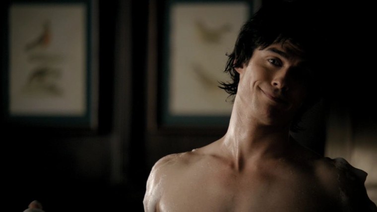 Деймон Сальваторе горячий