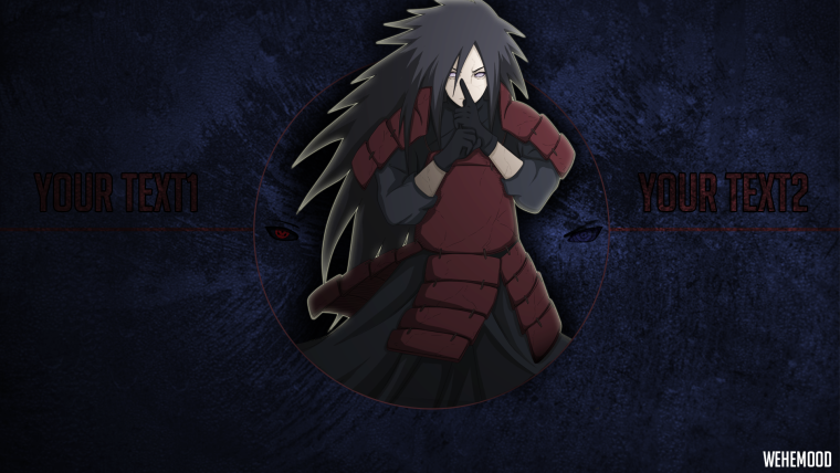 Мадара Учиха на клавиатуре