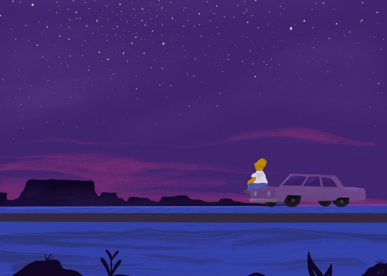 Небо из Симпсонов