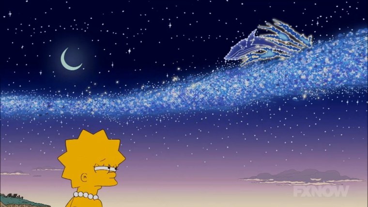 Небо из Симпсонов