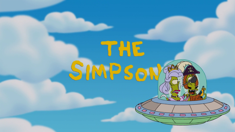 Симпсоны звездное небо