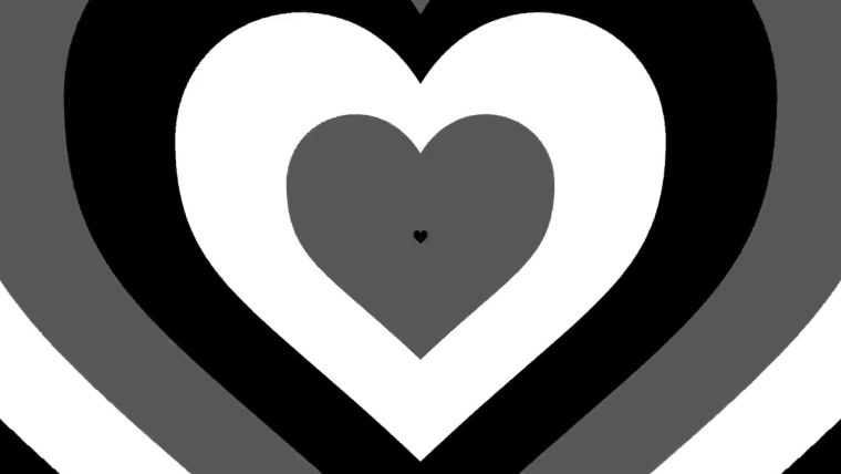 Сердечко на черном фоне