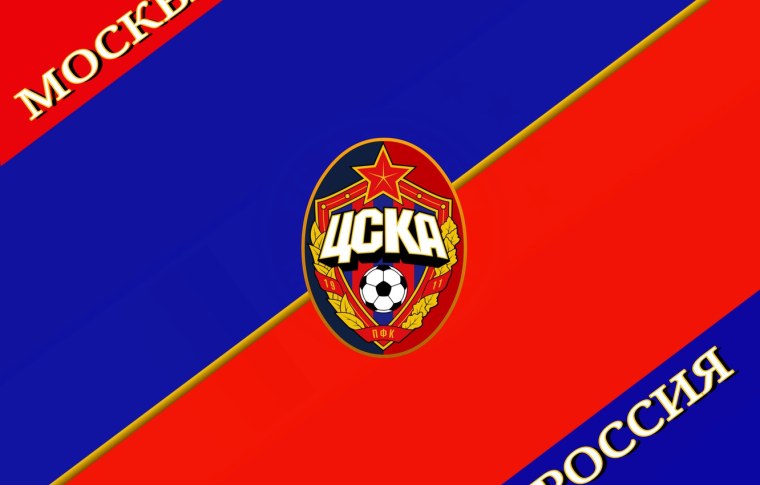 Флаг футбольного клуба ЦСКА