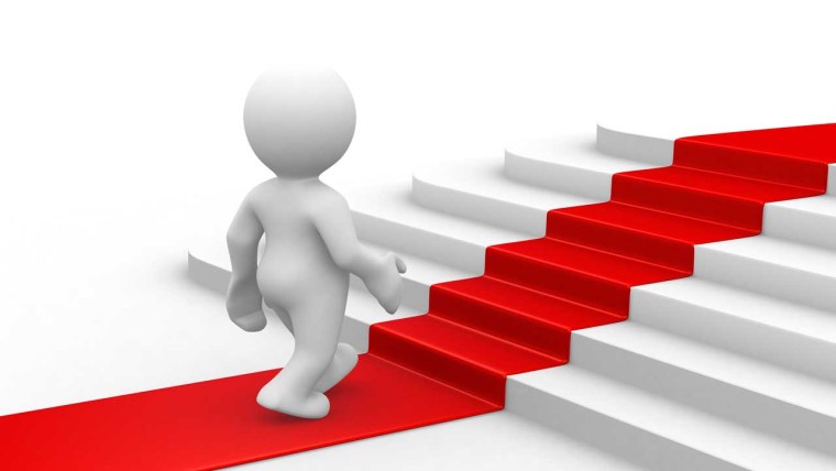 Человечек по ступенькам