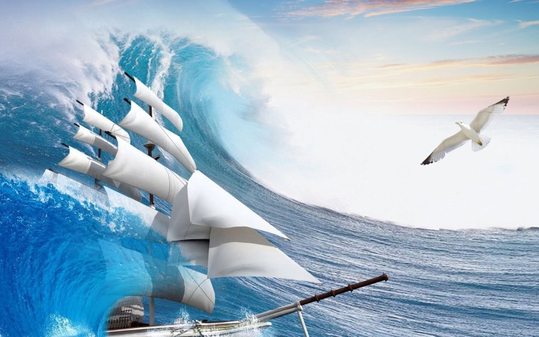 Морской фон