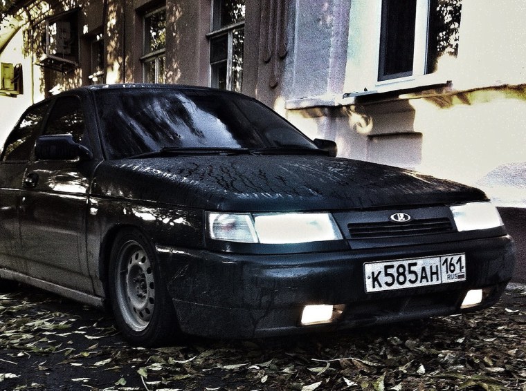 Лада 2110 черная
