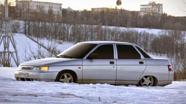 ВАЗ 2110 зима
