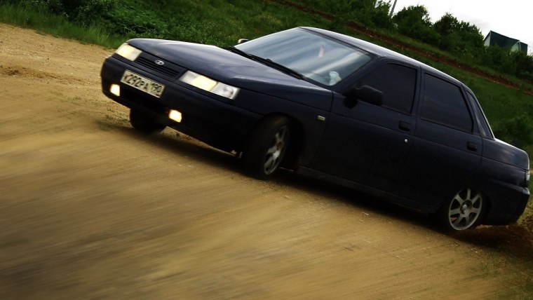 Оперские ВАЗ 2110 черная