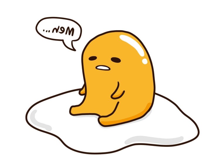 Ленивый желточек Гудетама