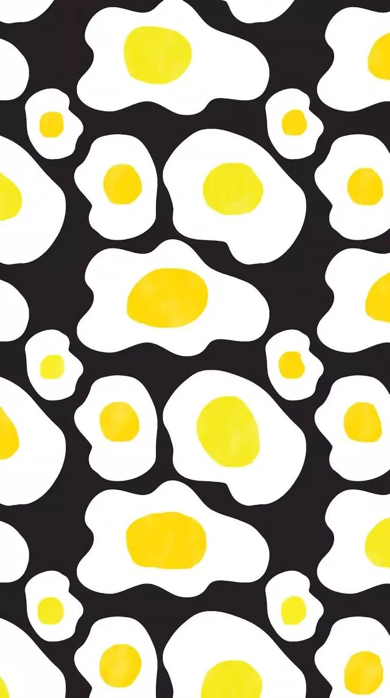 Принт яичница