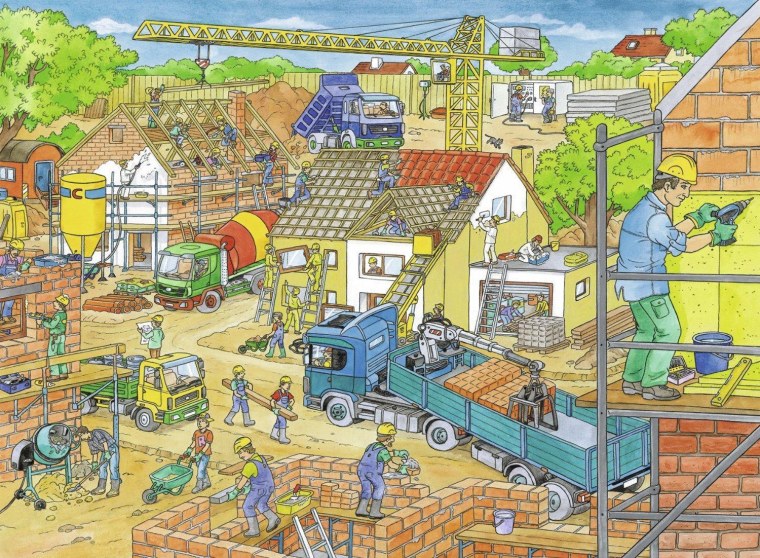 Пазл Ravensburger стройка