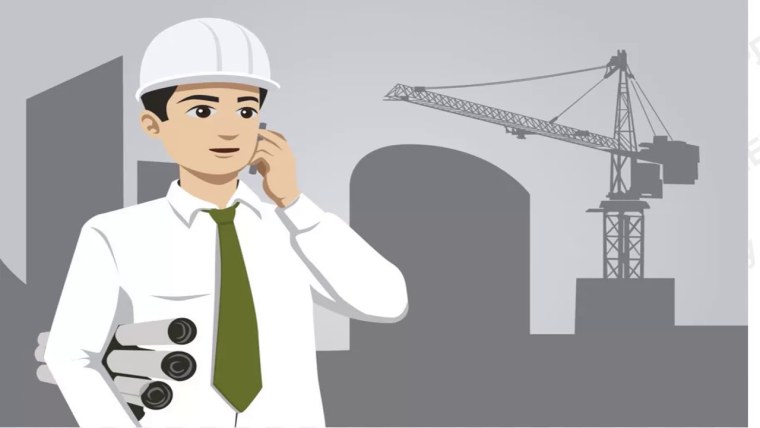 Инженер мультяшный