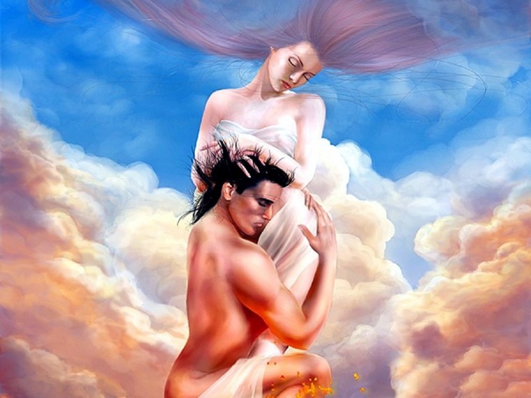 Богиня и мужчина