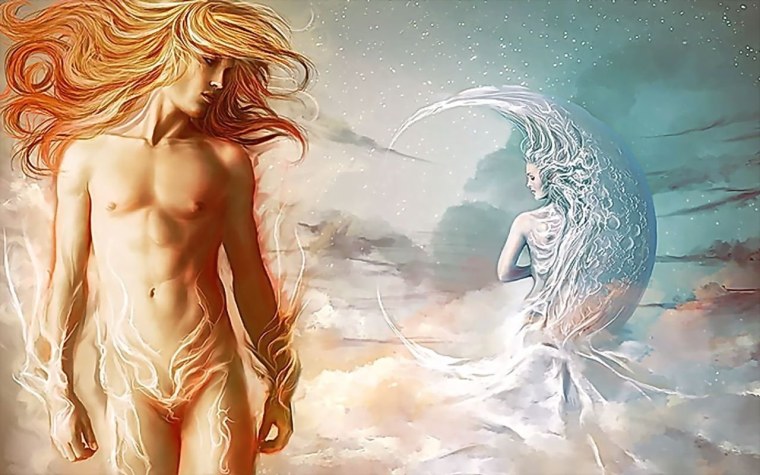 Мужчина солнце женщина Луна