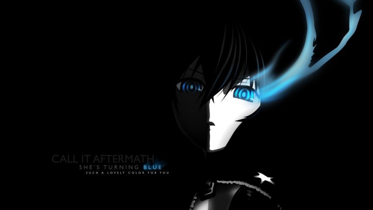 Аниме на черном фоне