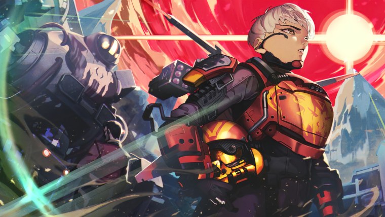 Валькирия Апекс Легендс арт