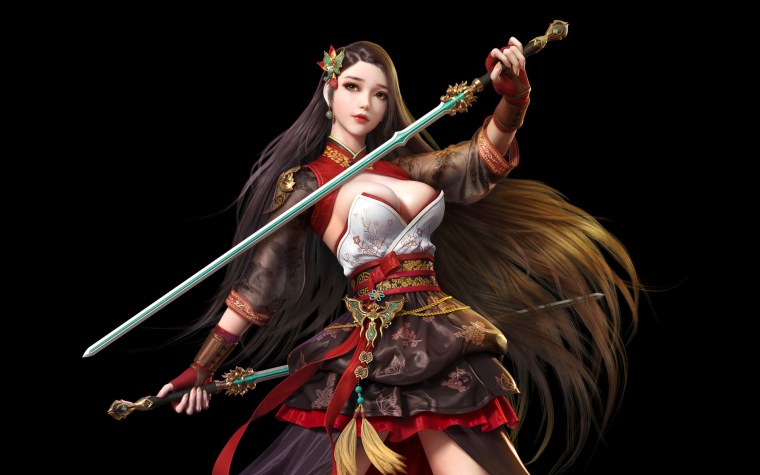 Девушка рыцарь