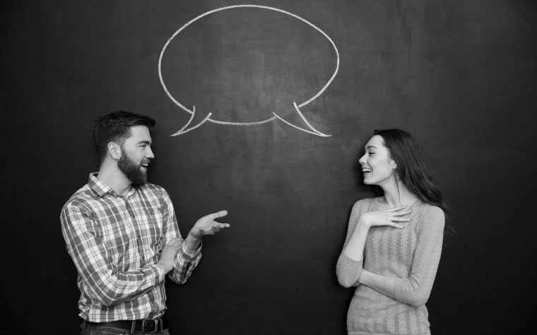 Общение двух людей