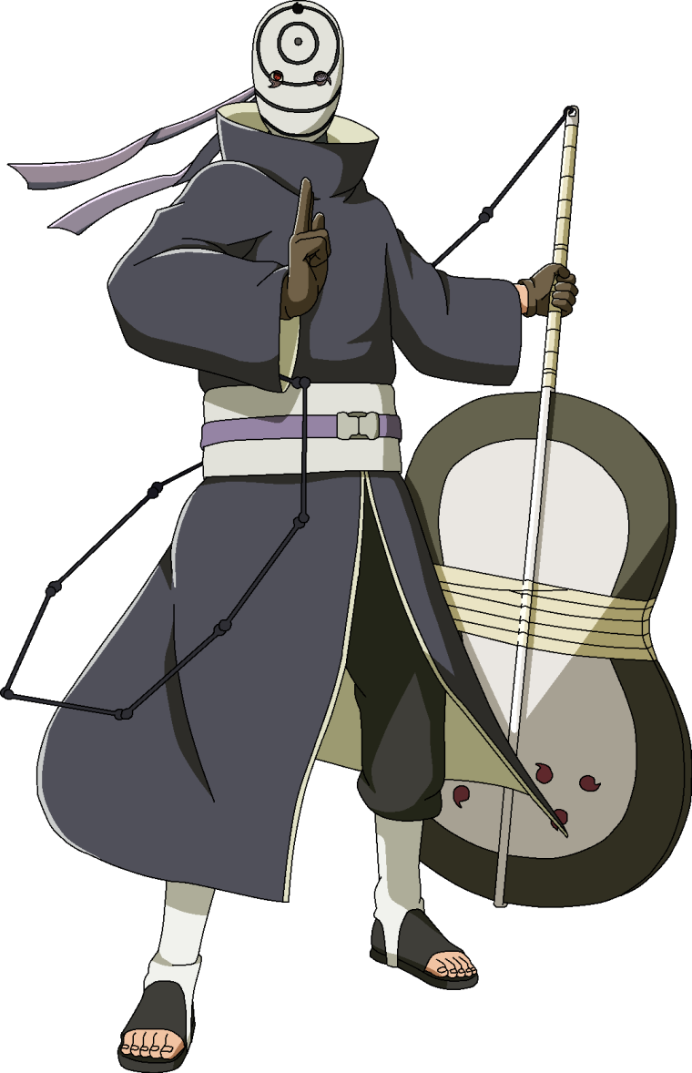 Обито Учиха маленький в полный рост